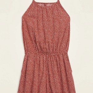 EUC Old Navy Red Polka Dot Romper XXL